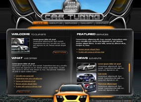 汽车网站flash动画下载